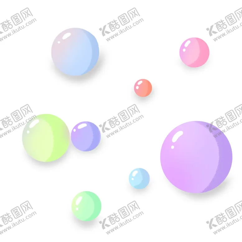 编号：38204606270409048961【酷图网】源文件下载-七彩泡泡