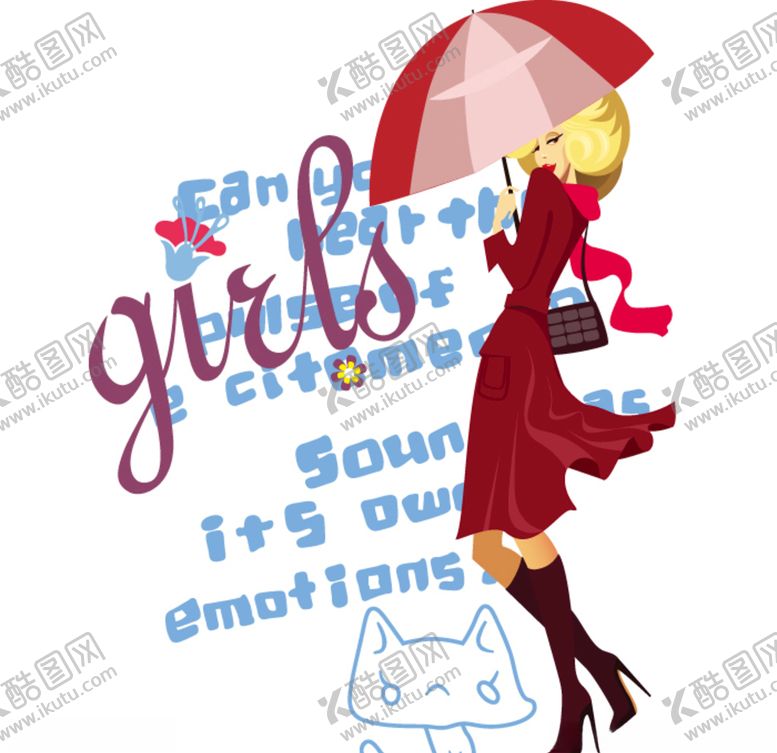 编号：60521909201557524250【酷图网】源文件下载-女孩