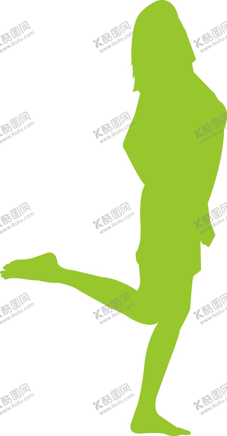 编号：60841707070454179889【酷图网】源文件下载-美女剪影