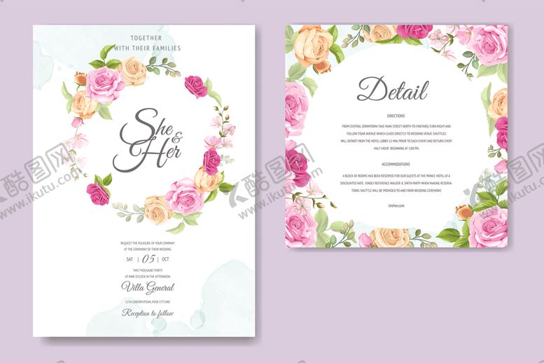 编号：63719011010932466049【酷图网】源文件下载-花卉卡片