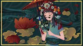 国潮古风女子