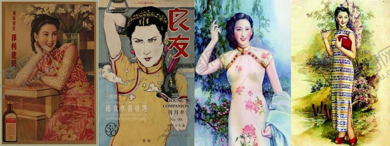 编号：84678105090151369011【酷图网】源文件下载-老式复古民国上海滩女人