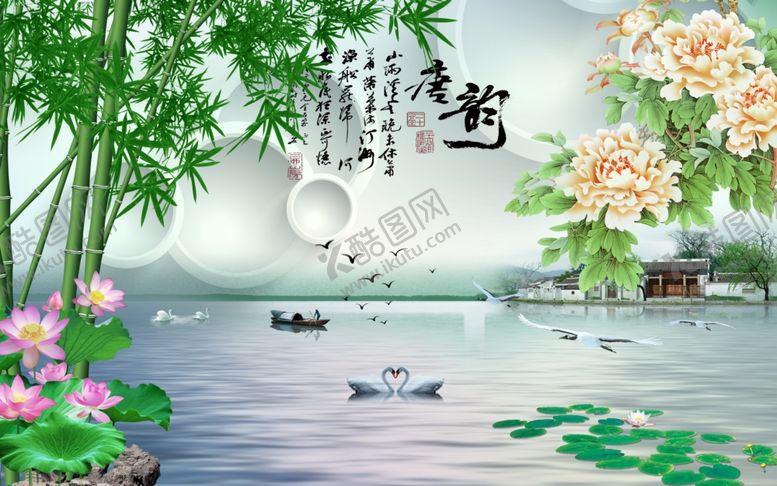 编号：34692611012122308616【酷图网】源文件下载-装饰画背景墙