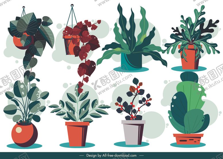 编号：29514909271405366600【酷图网】源文件下载-卡通植物