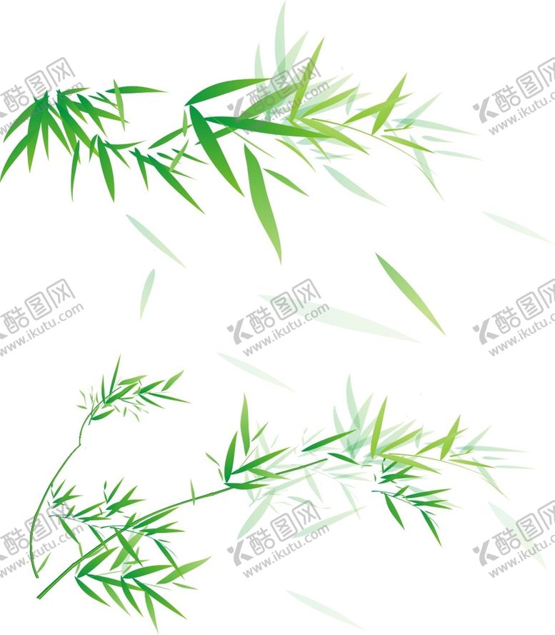 编号：37865409150356320827【酷图网】源文件下载-竹叶手绘花大牌花