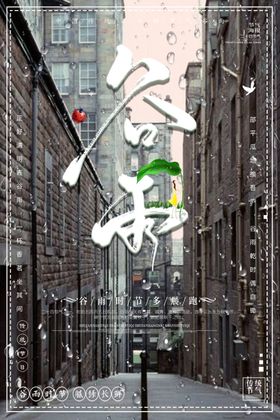 谷雨雨水春分节气
