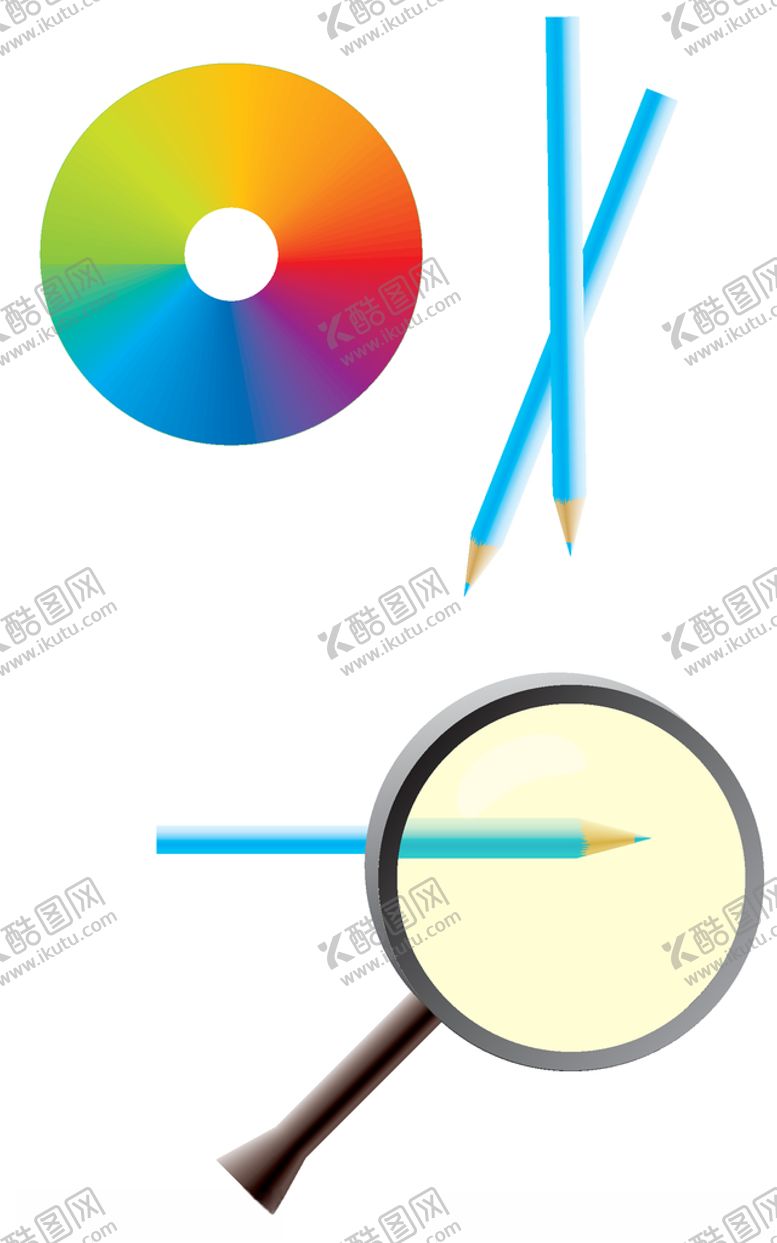 编号：91974210130101277316【酷图网】源文件下载-放大镜眼镜盒绿叶植物眼镜