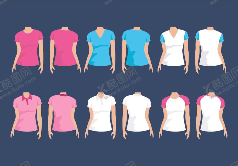 编号：44161310311630554007【酷图网】源文件下载-短袖样机