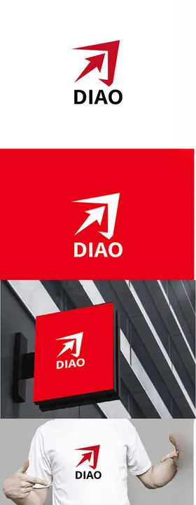 科技标识设计现代箭头简约