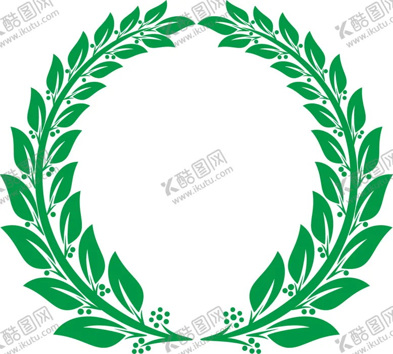 编号：59142709121444141728【酷图网】源文件下载-麦穗花环