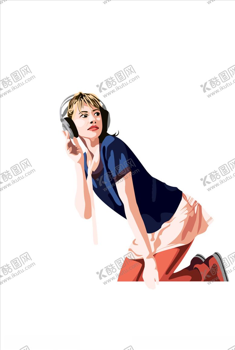 编号：64048207030504558613【酷图网】源文件下载-时装女人