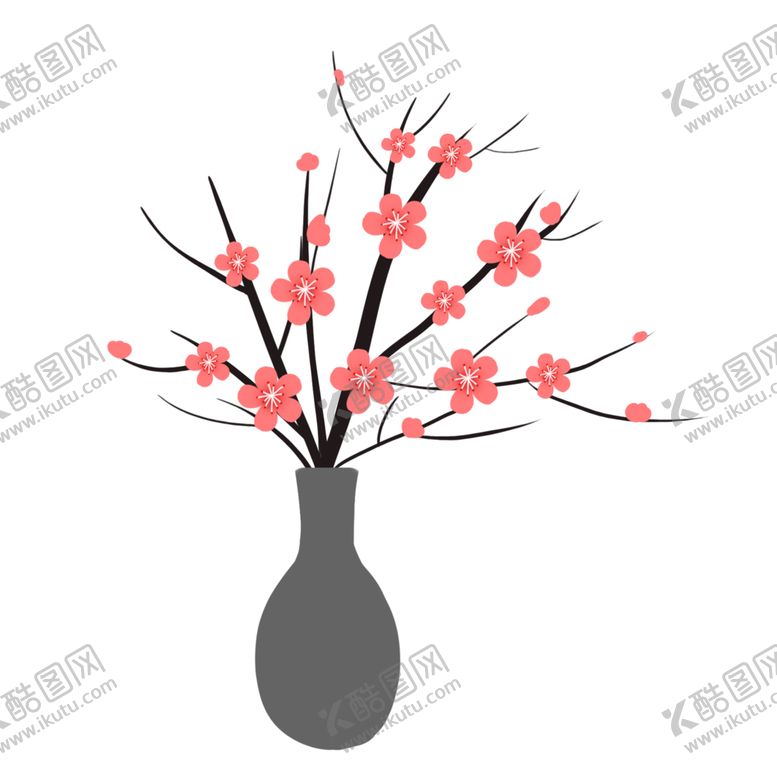 编号：54087502030215175407【酷图网】源文件下载-手绘桃花