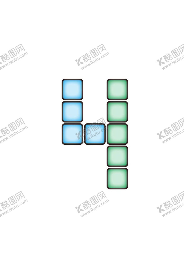 编号：70230512050822447365【酷图网】源文件下载-数字4