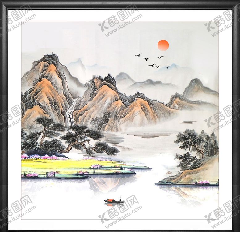 编号：29217305031354307670【酷图网】源文件下载-山水画