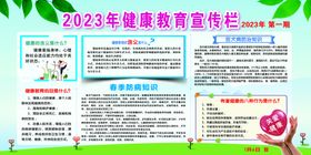 2023年健康教育宣传栏第一期