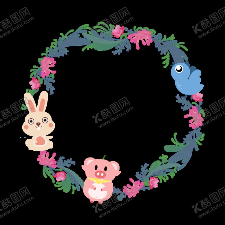 编号：89061410020922037258【酷图网】源文件下载-花环 