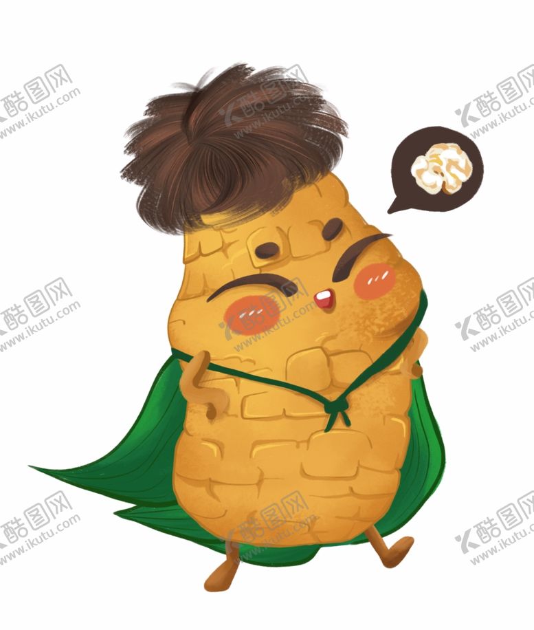 编号：97175102070922348440【酷图网】源文件下载-玉米插画