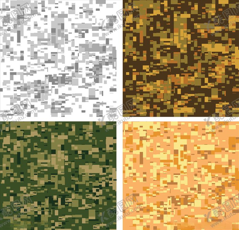 编号：18777109130345278037【酷图网】源文件下载-迷彩背景