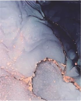 液态流体抽象海报