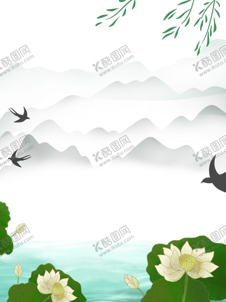 编号：70569710021821428038【酷图网】源文件下载-水墨素材毛笔画素材墨迹素材