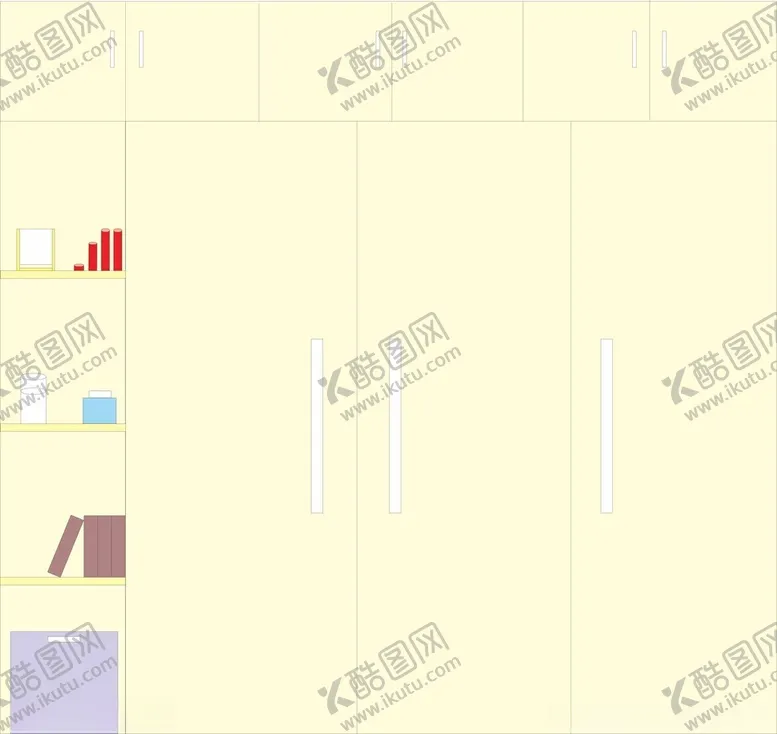 编号：13304602151516289815【酷图网】源文件下载-衣柜