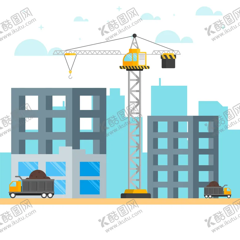 编号：81975209171814365930【酷图网】源文件下载-施工建筑图