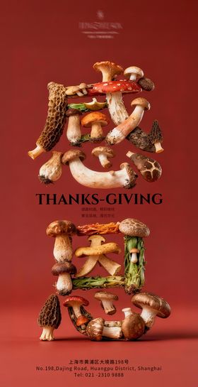 感恩节海报