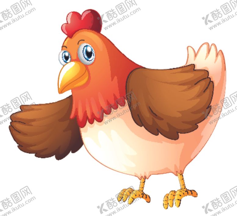 编号：91186109211223009175【酷图网】源文件下载-鸡卡通鸡鸡肉鸡蛋手绘鸡