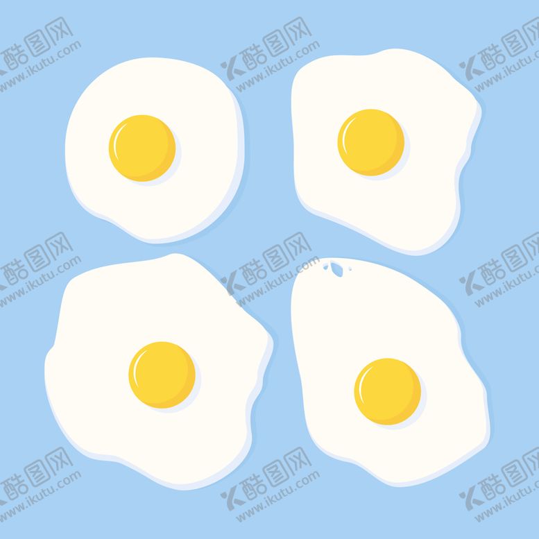 编号：61572309141856577139【酷图网】源文件下载-卡通煎蛋鸡蛋素材儿童绘本