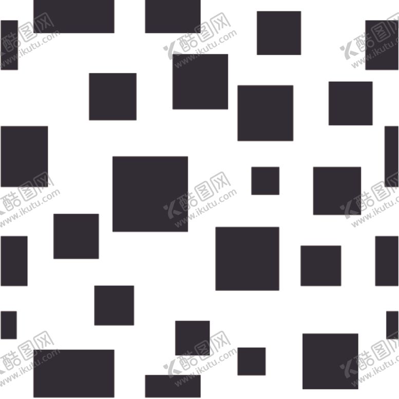 编号：21918109270545415770【酷图网】源文件下载-黑白简约花纹图案设计