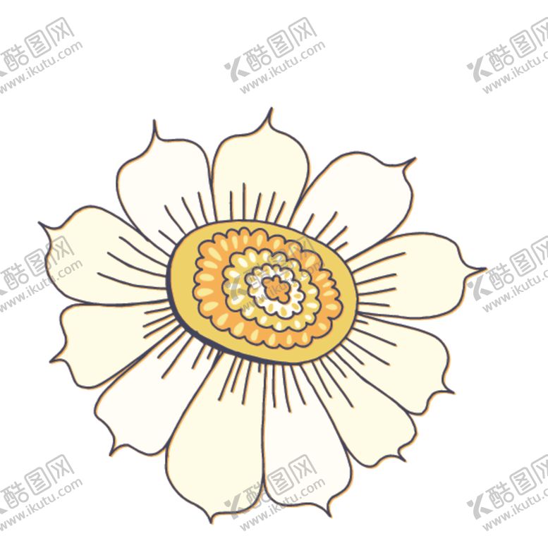 编号：58545409242207372515【酷图网】源文件下载-花朵蝴蝶卡通图案