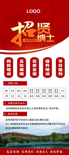 招聘展架