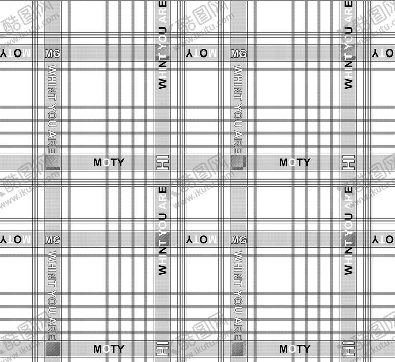 编号：19010906191201385931【酷图网】源文件下载-数码印花 格仔 字母