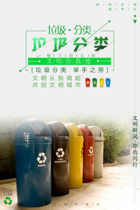 垃圾分类知识创建卫生城市