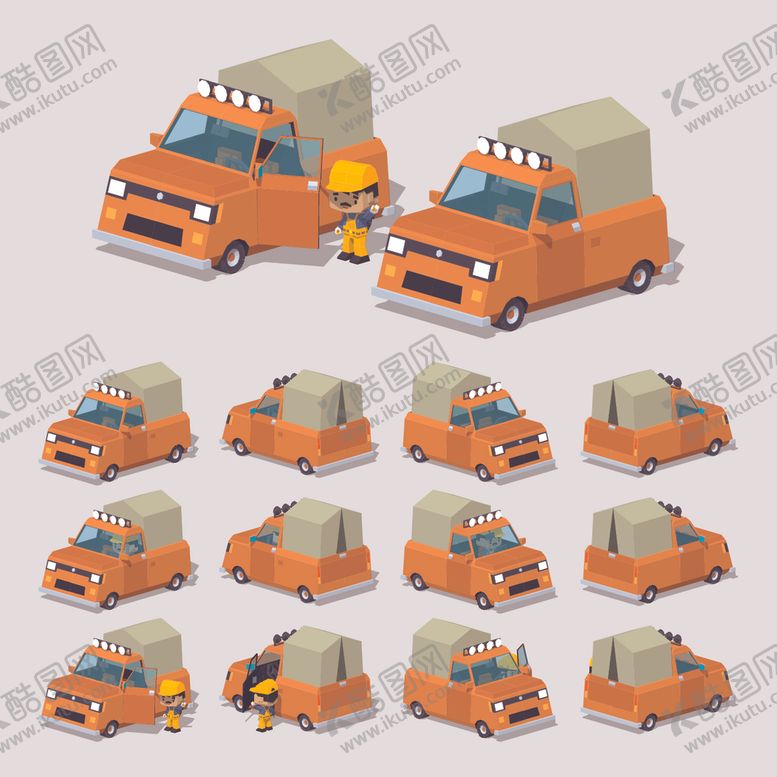 编号：36319110070848505269【酷图网】源文件下载-卡通汽车