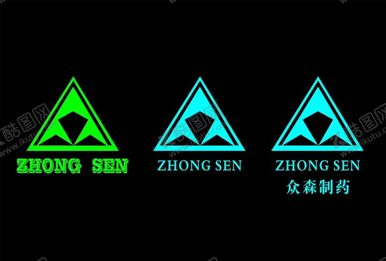 编号：59724106180209281430【酷图网】源文件下载-广西众森医药集团LOGO标志