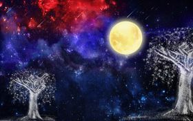 一五七星空浪漫背景