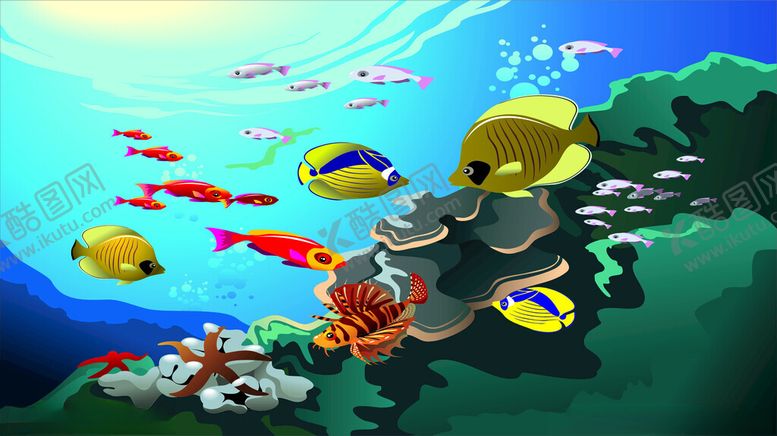 编号：98205404281616533986【酷图网】源文件下载-海海洋生物