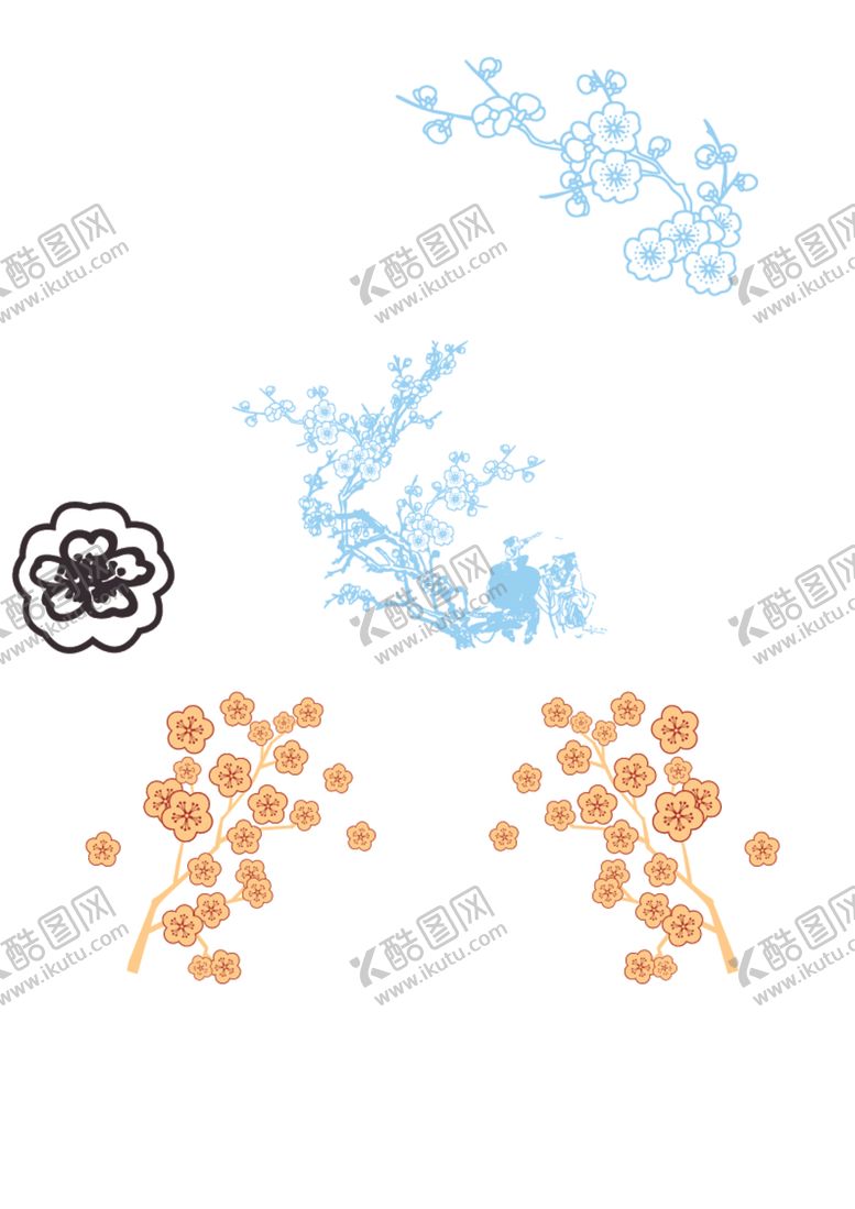 编号：54081712080048139870【酷图网】源文件下载-杏花