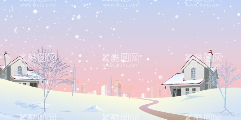 编号：77898311232106071211【酷图网】源文件下载-冬季下雪场景