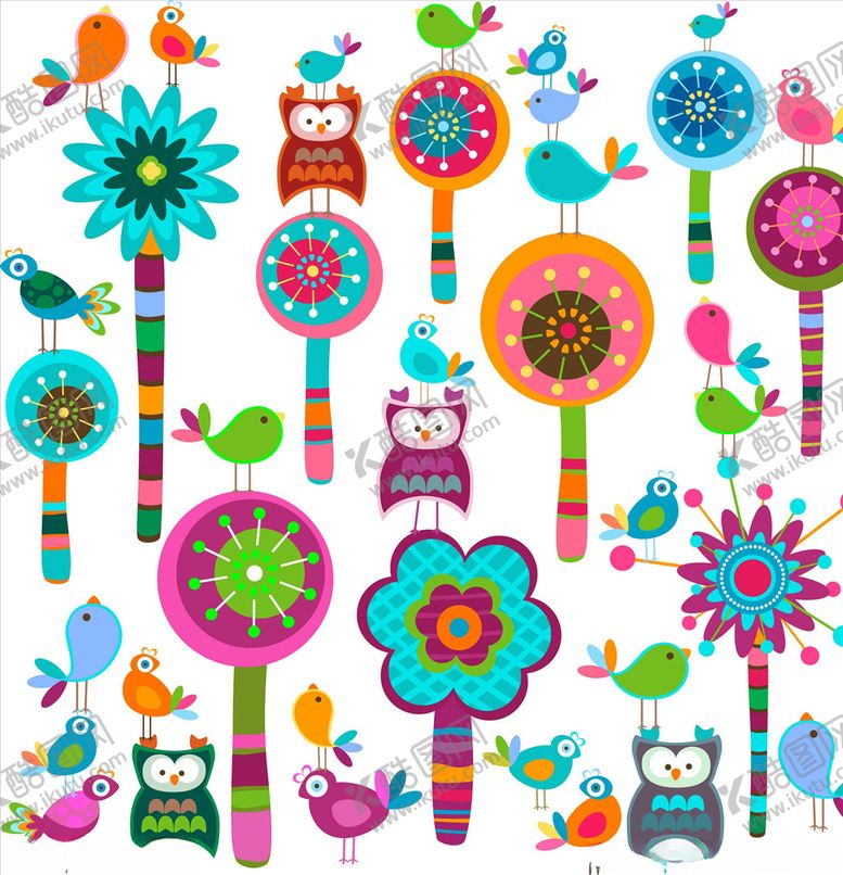 编号：90478010111833224954【酷图网】源文件下载-矢量花朵