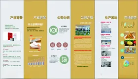 文化墙形象墙企业折页