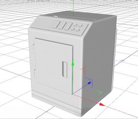 C4D模型洗衣机