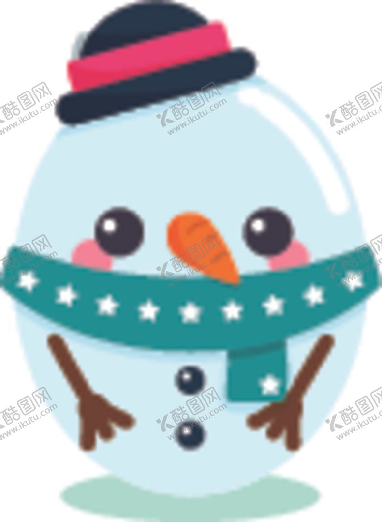 编号：84204806261021242257【酷图网】源文件下载-卡通雪人