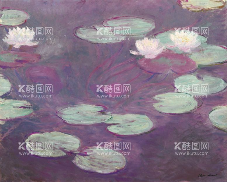 编号：81143812201613544591【酷图网】源文件下载-莫奈油画作品