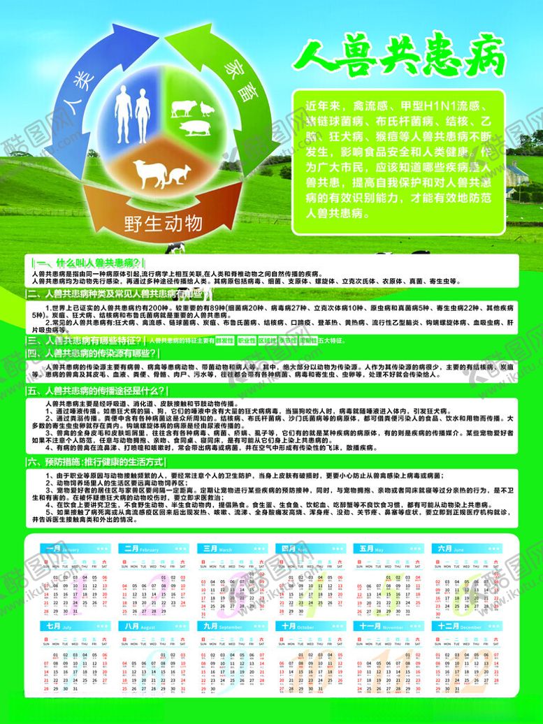 编号：55017112140019088634【酷图网】源文件下载-人兽共患病