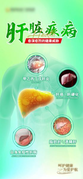 肝脏健康海报