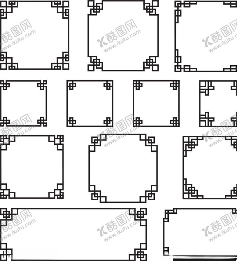 编号：98022207090930333019【酷图网】源文件下载-欧式中式边框