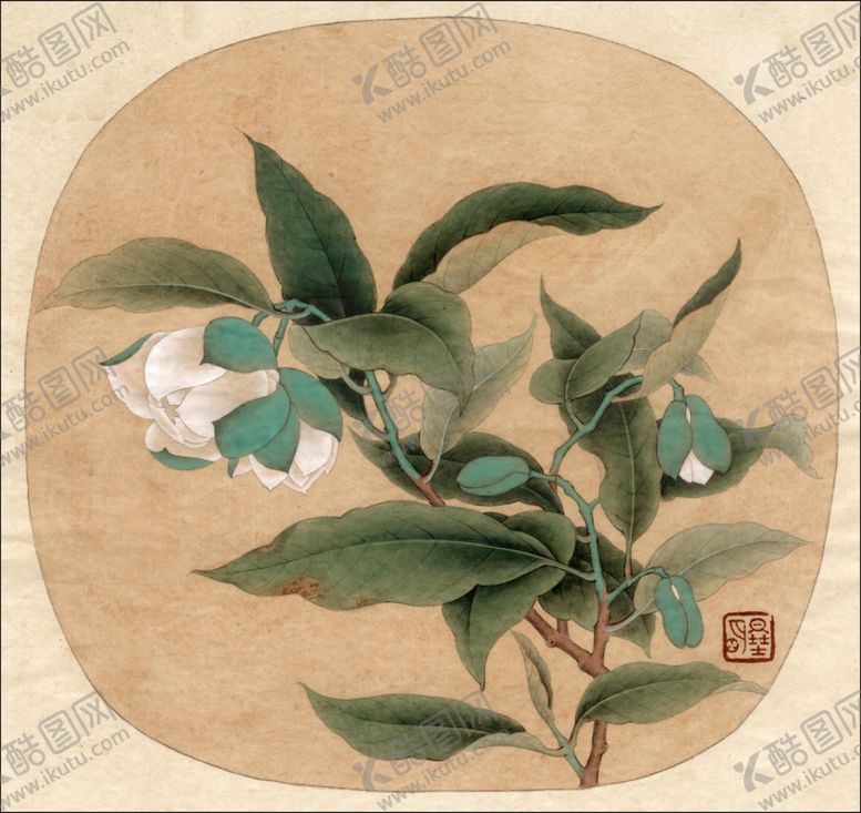 编号：93047009241308597303【酷图网】源文件下载-中式古典花鸟工笔画