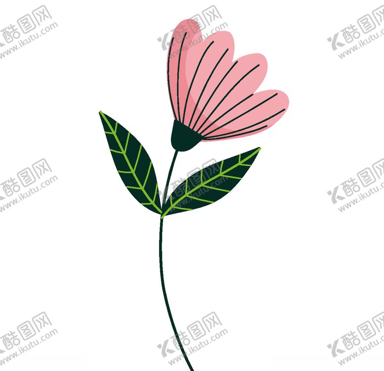 编号：41949105190743317153【酷图网】源文件下载-手绘花